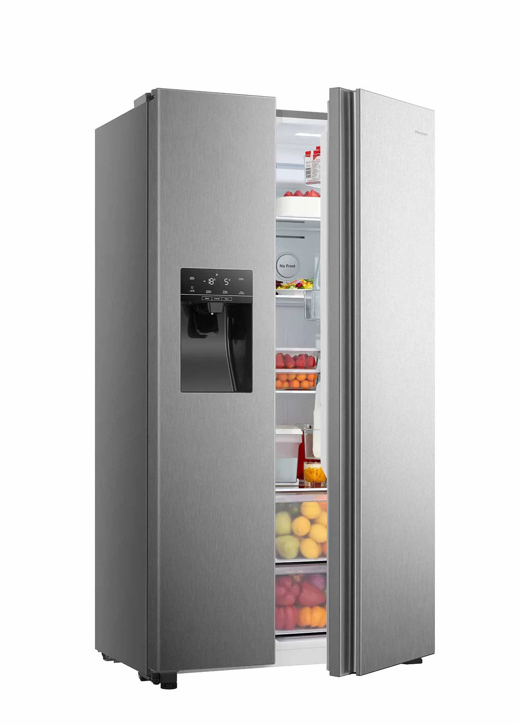 Hisense 700L Side-by-Side Refrigerator with  Water Dispenser