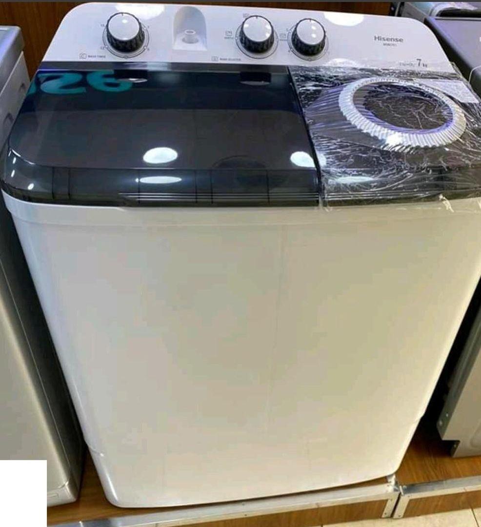 Hisense 7kg Twin Tub Washing Machine – WSBE701 - LIFE STORES UGANDA