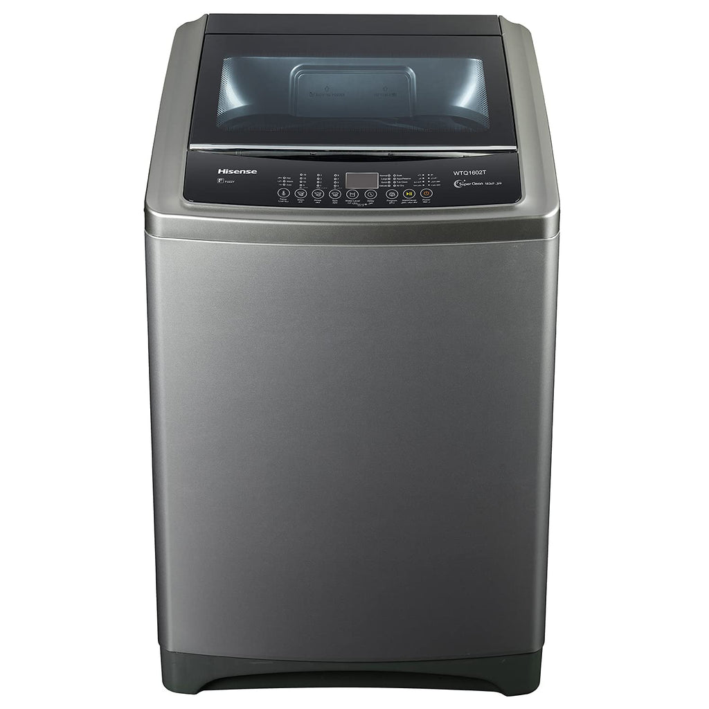 Hisense 8Kg Top Load Automatic Washing Machine | Model WTJD802T (Gray)