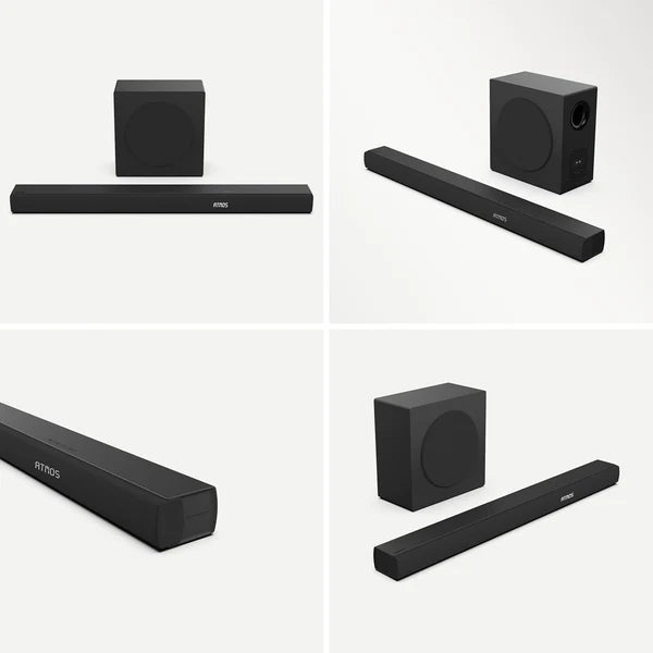 Hisense AX3100Q 3.1 Channel Soundbar with Wireless Subwoofer - 500W (Dolby Atmos, DTS Virtual:X, Bluetooth 5.3, HDMI eARC)