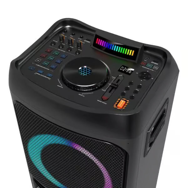 Hisense HP300 400W DJ Party Speaker with RGB Lights & Karaoke - Wireless Bluetooth