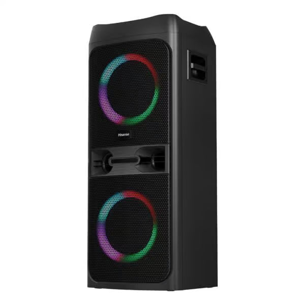 Hisense HP300 400W DJ Party Speaker with RGB Lights & Karaoke - Wireless Bluetooth