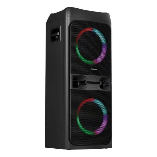 Hisense HP300 400W DJ Party Speaker with RGB Lights & Karaoke - Wireless Bluetooth