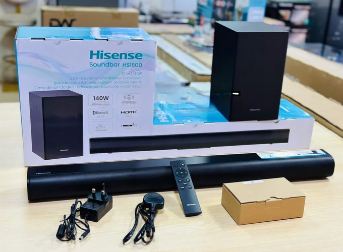 Hisense HS1800 2.1 Soundbar with Wireless Subwoofer