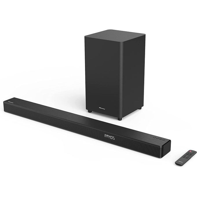 Hisense HS2100 2.1 Channel Soundbar with Wireless Subwoofer - 240W (Dolby Audio, DTS Virtual:X, Bluetooth 5.3, HDMI ARC)