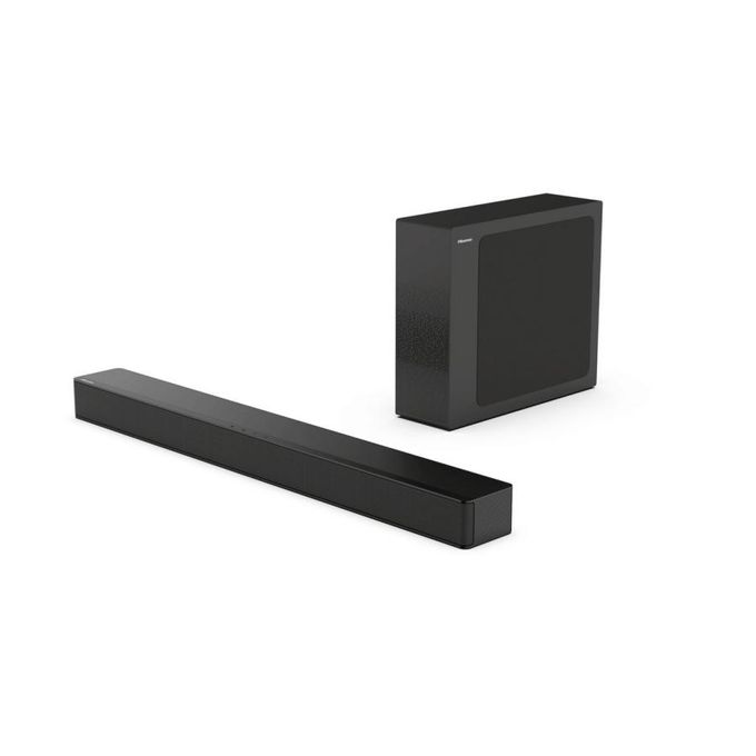 Hisense HS2100 2.1 Channel Soundbar with Wireless Subwoofer - 240W (Dolby Audio, DTS Virtual:X, Bluetooth 5.3, HDMI ARC)