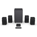 Hisense HT Saturn 4.1.2 Channel Soundbar with Wireless Subwoofer - 720W (Dolby Atmos, DTS:X, Tuned by Devialet, Bluetooth 5.3)