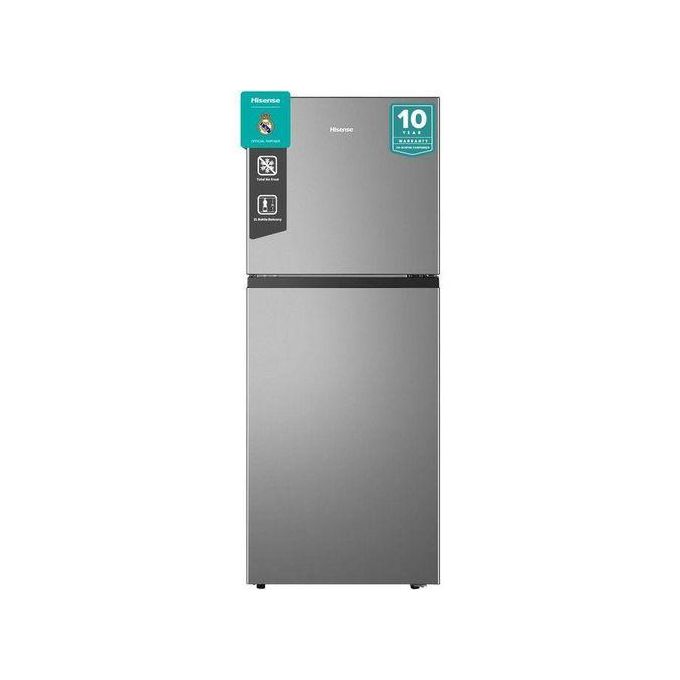 Hisense 488L Refrigerator-RT488N4ASU; Double Door Fridge, Frost Free Top Mount Freezer – Silver