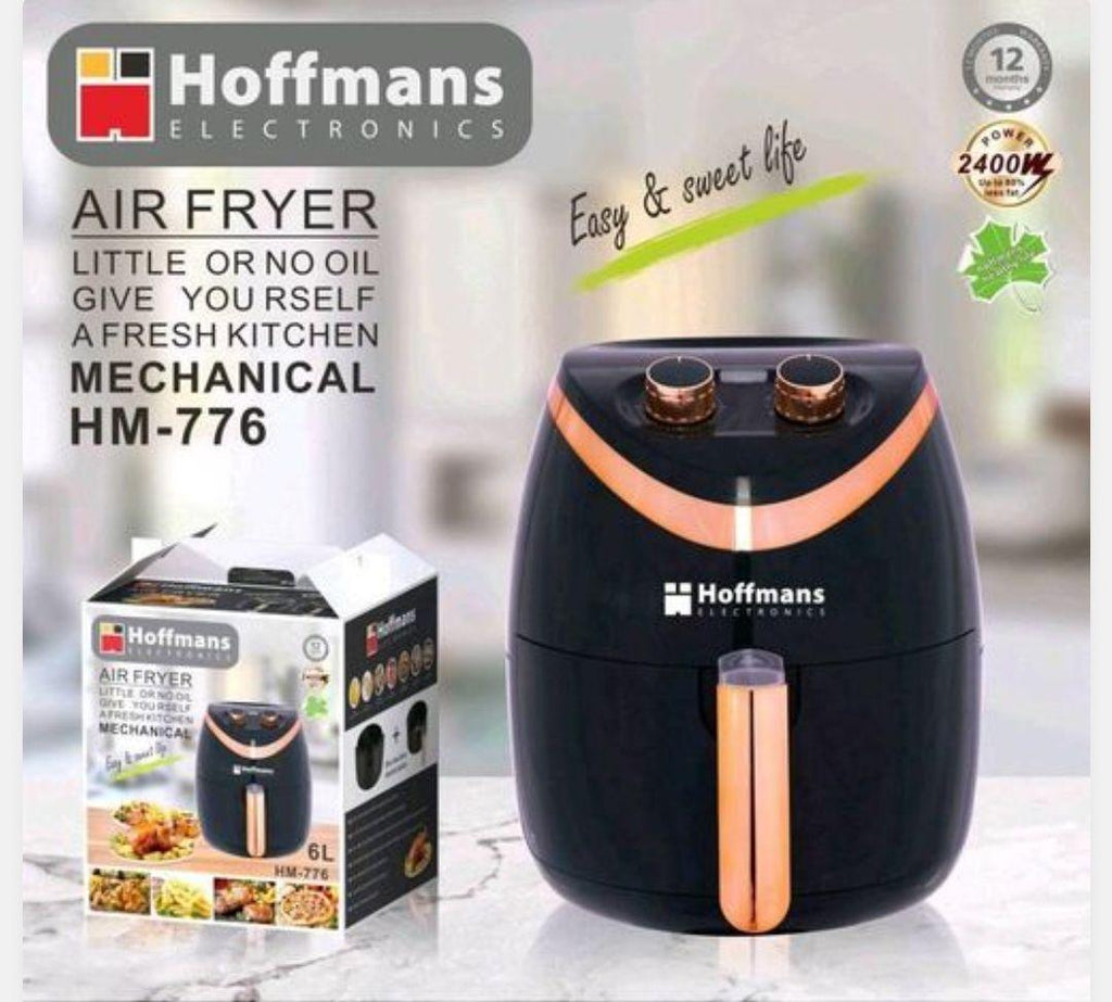 Hoffman 6L Digital Air Fryer HM-776A – Healthier, Crispy, & Effortless Cooking - LIFE STORES UGANDA