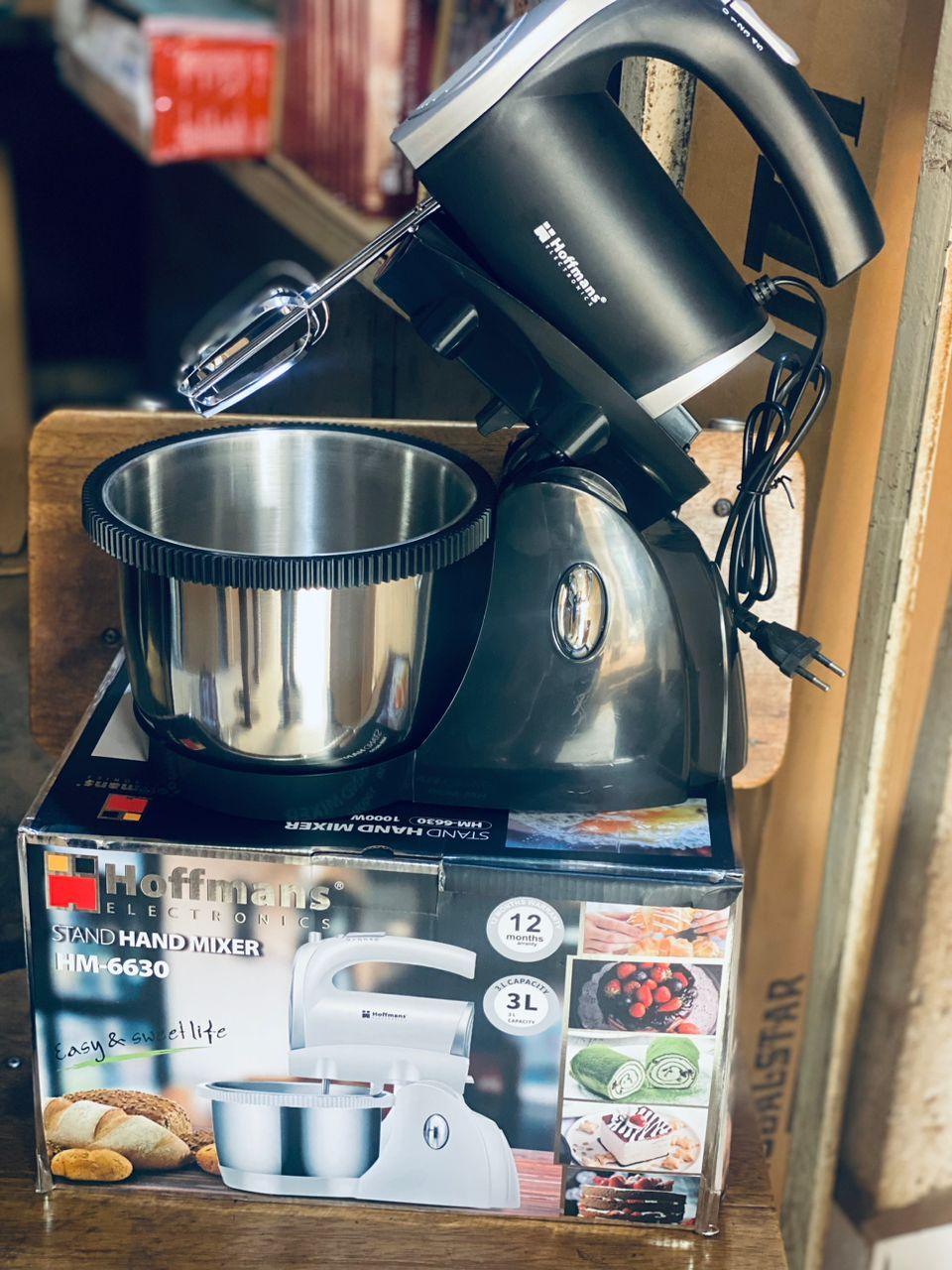 Hoffman Stand Hand Mixer 3L HM-6630 – Effortless Mixing for Every Recipe - LIFE STORES UGANDA