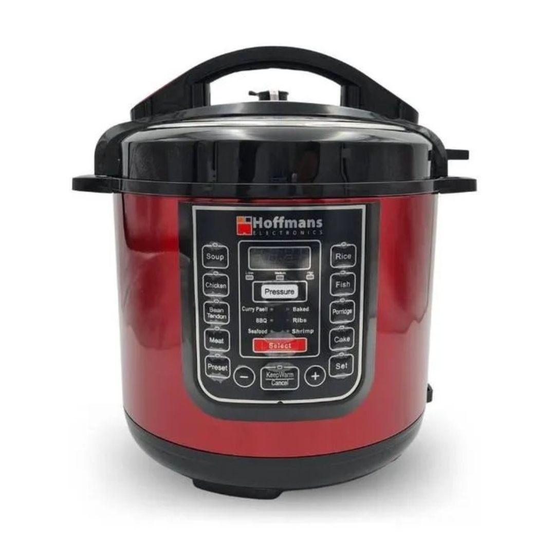 Hoffmann 14-in-1 Pressure Cooker HM-716 | 6.5L, 1200W, LED Display & Touch Control - LIFE STORES UGANDA