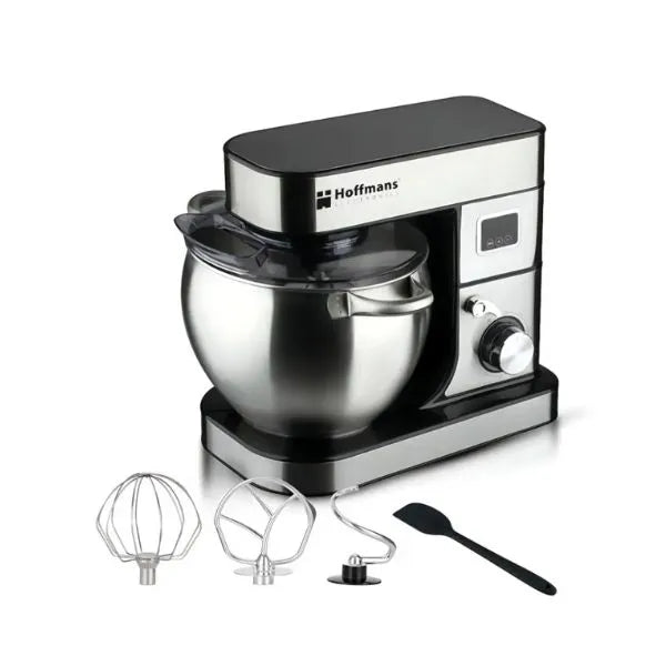 Hoffmans 15L Stand Mixer 2000W Commercial & Home Kitchen Food Mixer Stainless Steel