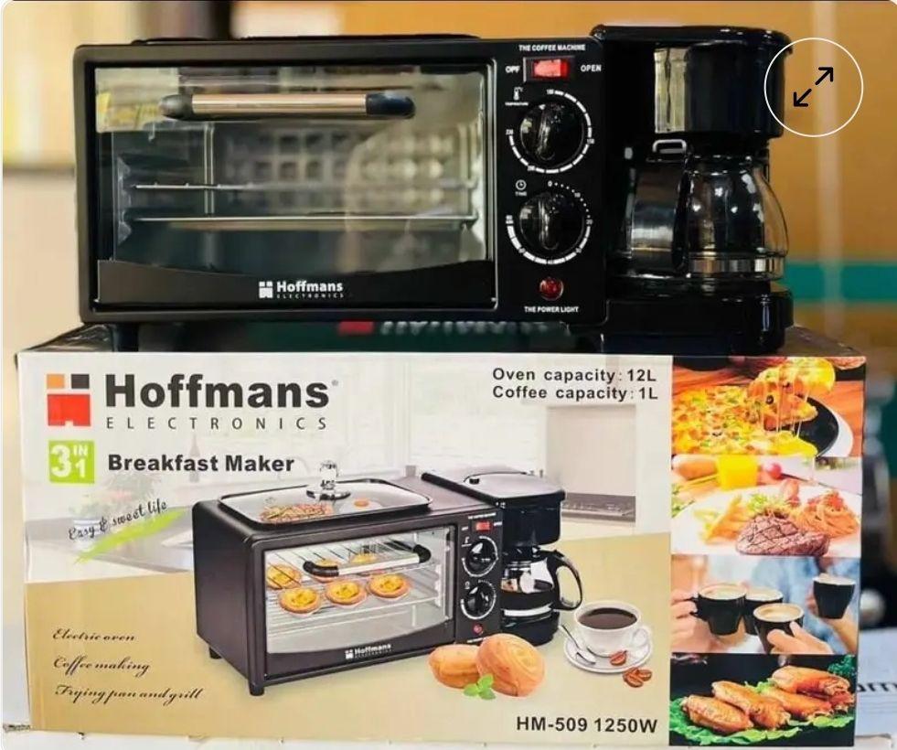 Hoffman's 3-In-1 Home Breakfast Machine | HM-509 - LIFE STORES UGANDA