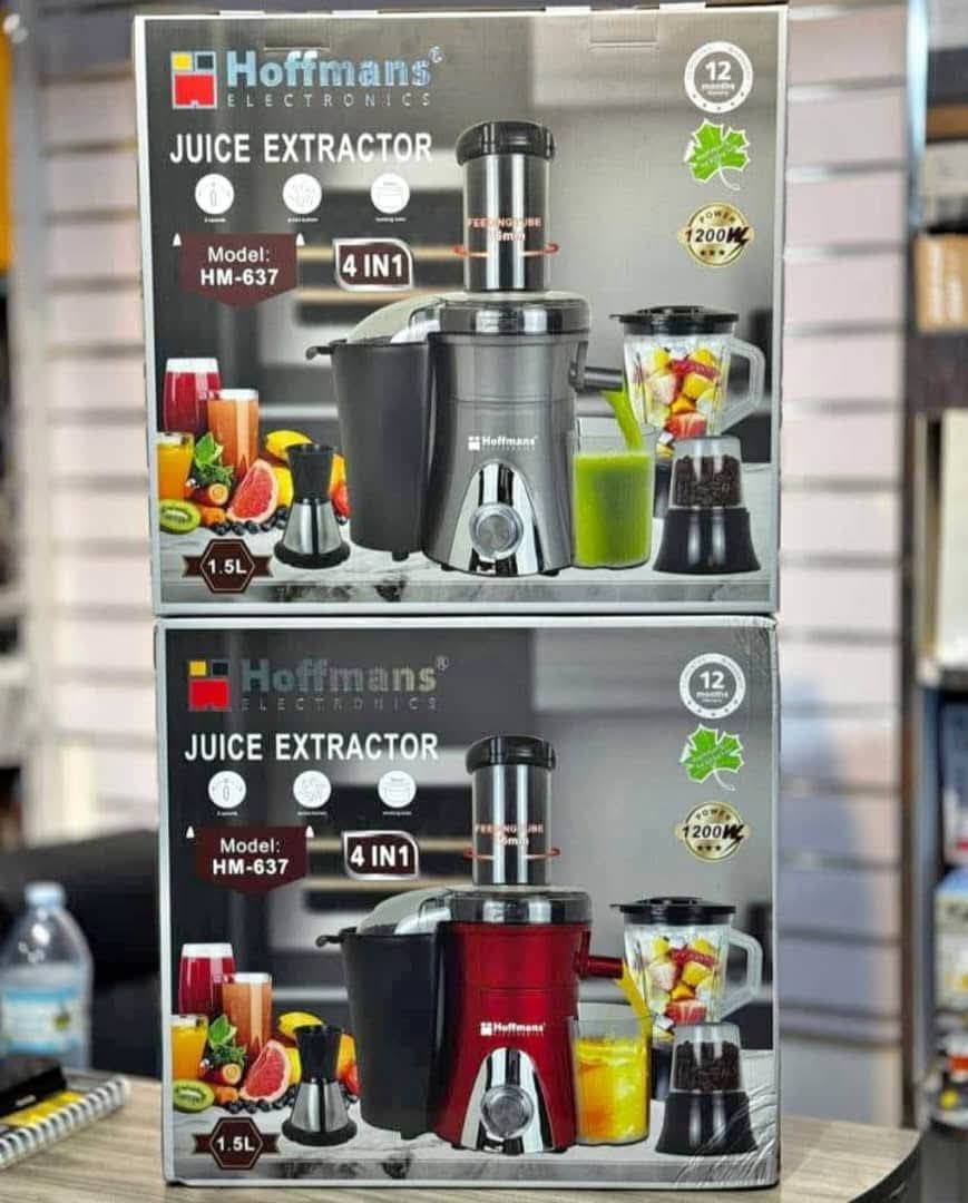 Hoffmans 4-in-1 Electric Juicer and Blender | Model HM-637