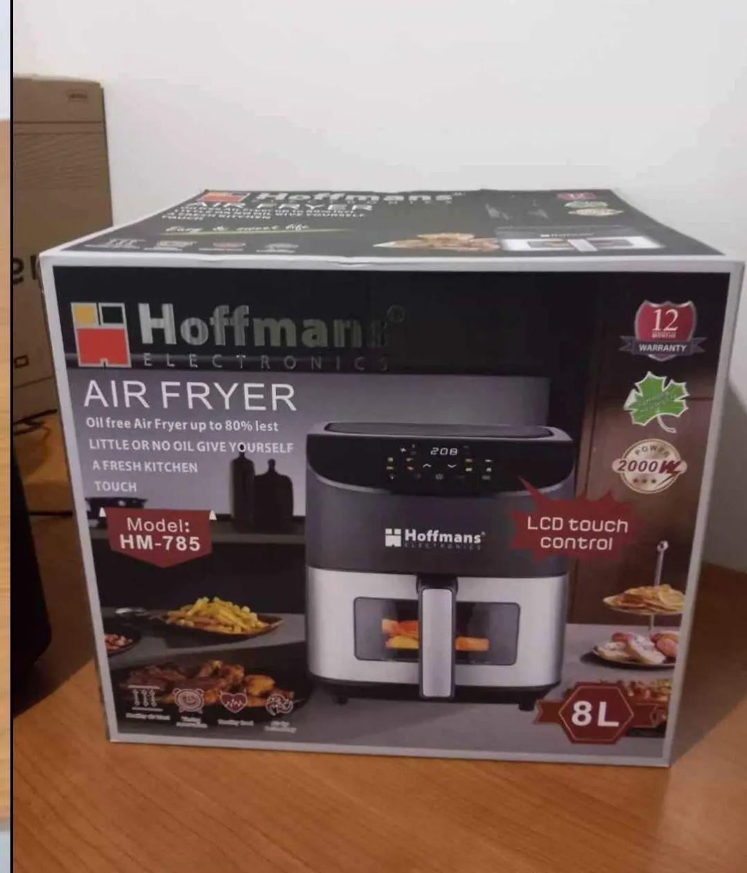 Hoffmans HM-785 8L Air Fryer – Healthier, Crispy & Convenient Cooking - LIFE STORES UGANDA