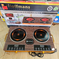 Hoffmans HM-9099 Infrared Double Cooker 5000W Touch Control Dual Heating Electric Hot Plate with LED Display