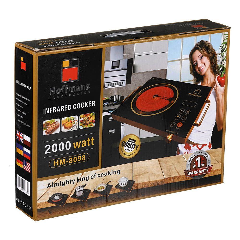 Hoffmans HM-8099 Infrared Cooker – Fast & Precise Cooking - LIFE STORES UGANDA