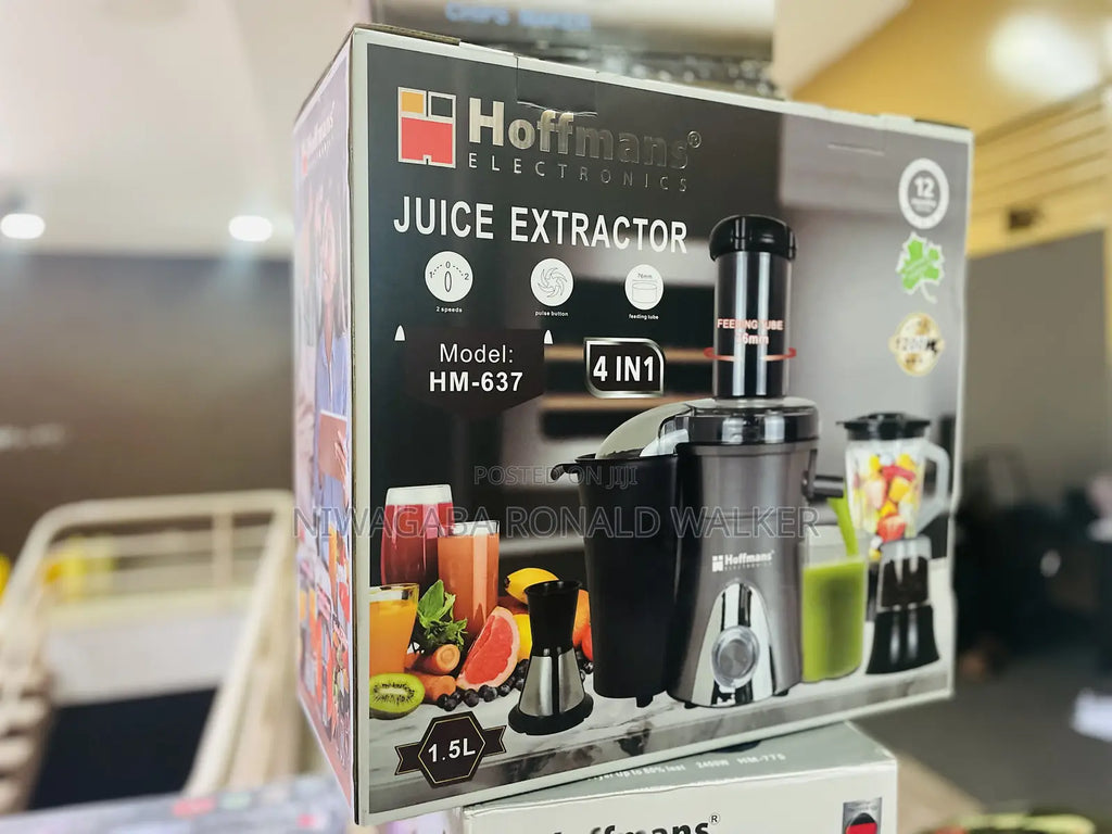 Hoffmans 4-in-1 Electric Juicer and Blender | Model HM-637