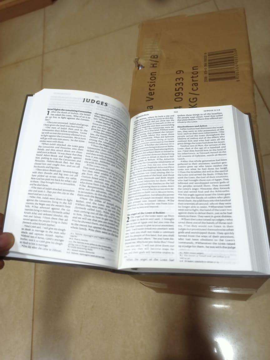 NIV Holy Bible | New International Version Translation by Biblica | Accurate & Readable