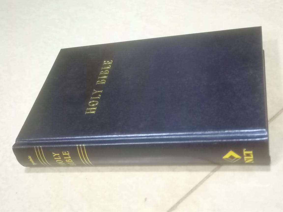 NLT Holy Bible Hardcover | New Living Translation by Tyndale | Clear & Readable with Smyth-Sewn Binding