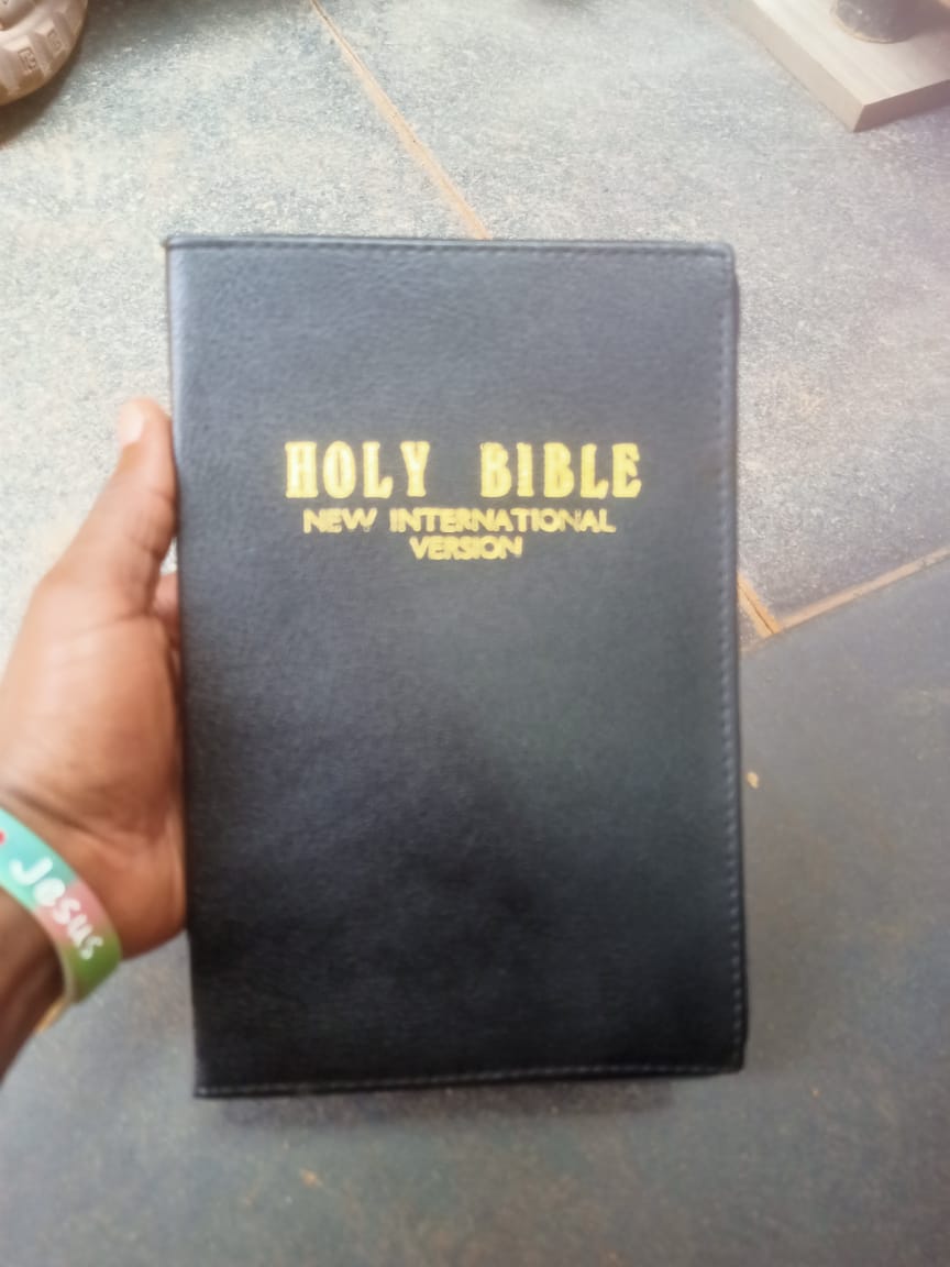 NIV Holy Bible with Zipper | Brown Paper Pages Edition | Protective Travel Bible