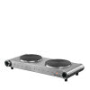 Ariete SFO0994/2 2500W Double Hot Plate – Dual Burners | Cast Iron | Space-Saving Design
