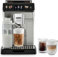 De'Longhi ECAM450.65.S Café Automatic Espresso Machine – Bean-to-Cup Luxury with Hot/Cold Brew (1.8L, Black)