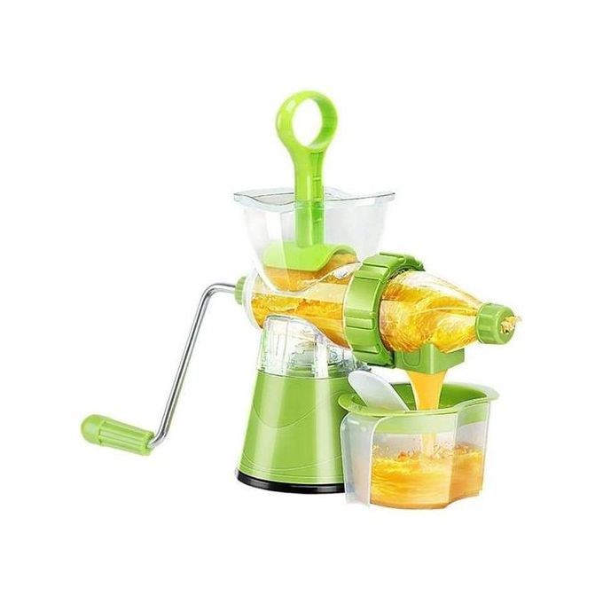 Multi-Function Manual Juicer | Hand Crank Fruits & Vegetable Blender | 250ml Portable Kitchen Tool