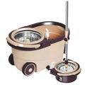 Spin Mop with Bucket – Stainless Steel Wringer, 2 Refills & Modular Design  | Heavy-Duty, Splash-Free Cleaning