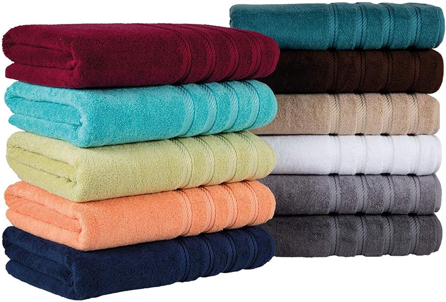 Cotton Towels – Super Jumbo Bath Sheets, Soft & Absorbent | Multi-Color