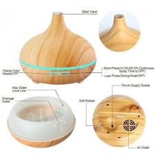 Ultrasonic Humidifier & Aromatherapy Diffuser – 10 Hours of Fragrance and Comfort - LIFE STORES UGANDA