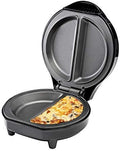 Global Gourmet Electric Omelette Maker – 700W Multi-Egg Cooker for Omelettes, Scrambled, Poached, and Fried Eggs (Non-Stick, Easy Clean, Black)