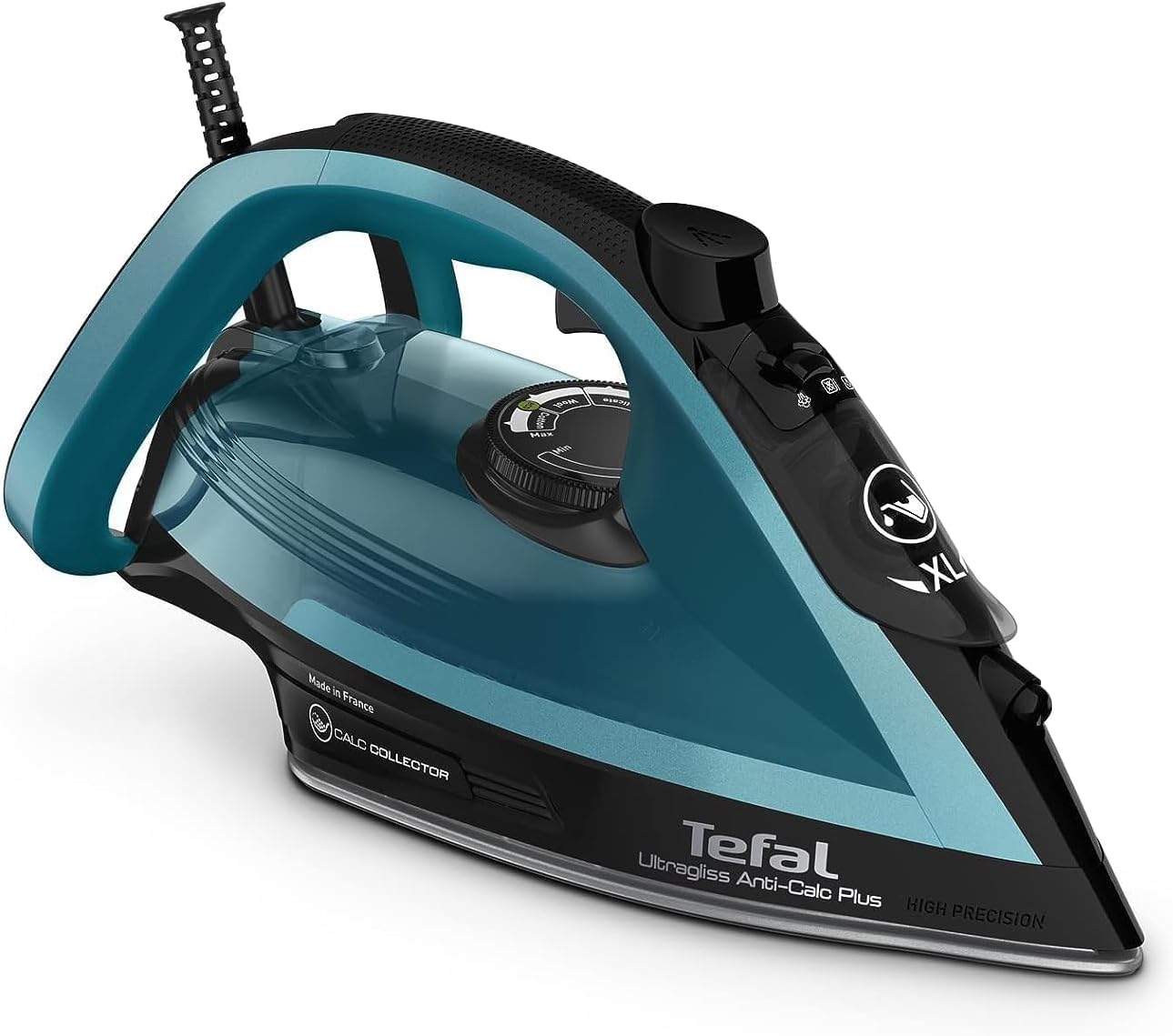 TEFAL Ultragliss Steam Iron – 2800W, Non-Stick Soleplate, High Steam Output, Made in France