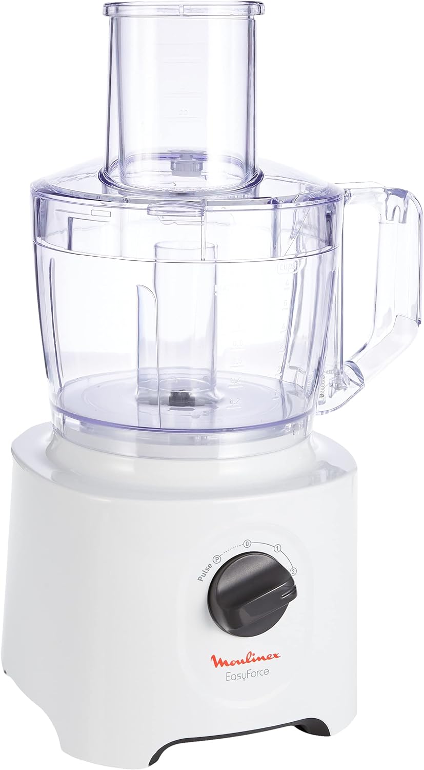 Moulinex Easy Force 2.4L Food Processor, FP247127 – 800W Power + 25 Functions for Effortless Prep