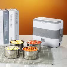 Electric Lunch Box – 200W Removable Heated Food Warmer for Working Men (2L Capacity) - LIFE STORES UGANDA