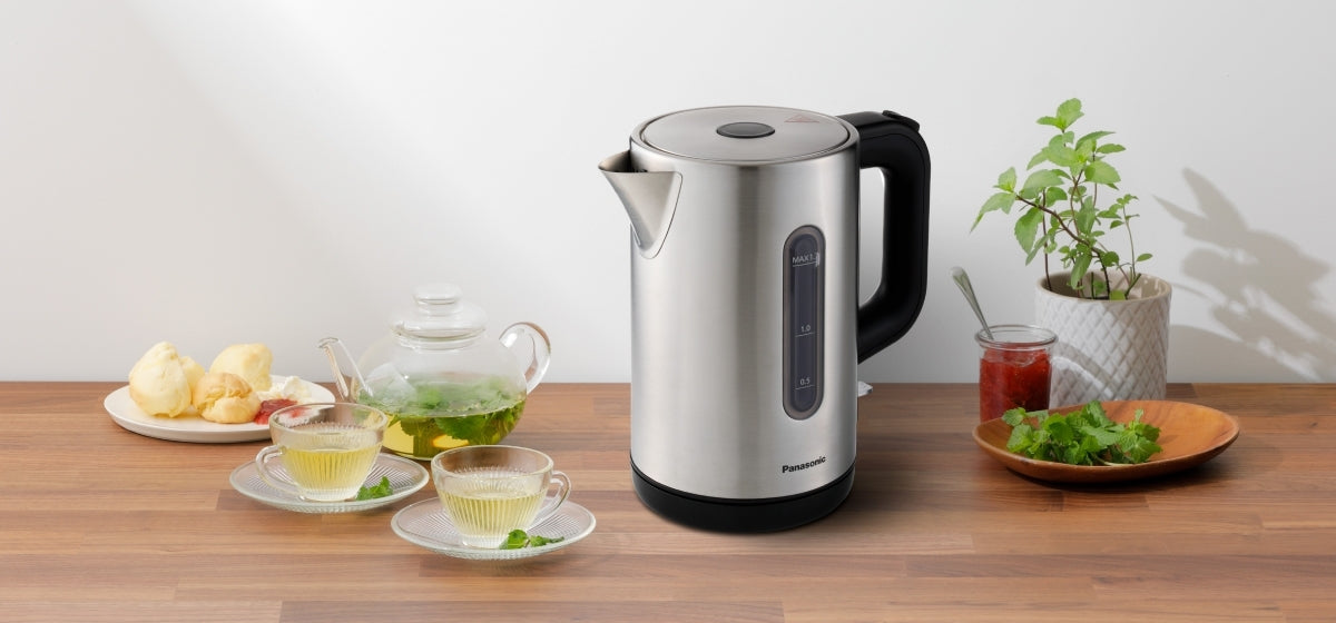 Panasonic NC-K301STB 1.7L Stainless Steel Electric Kettle – Boil Water in 90 Seconds Flat!