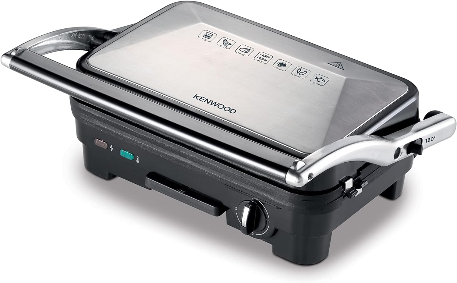 Kenwood HGM50 Contact Grill – 1800W Professional Grilling with Adjustable Air Vent