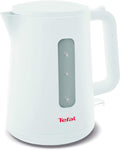 Tefal KO200127 Electric Kettle – 1.7L, 2400W Fast Boil, White Plastic