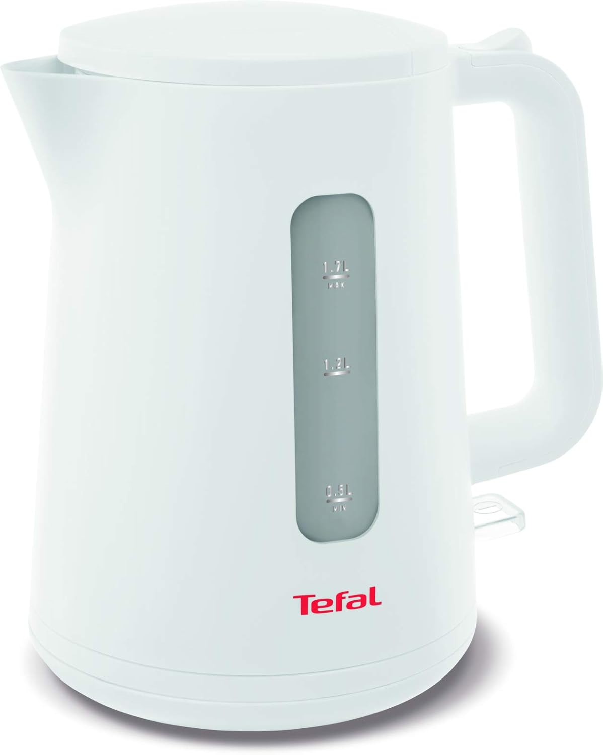 Tefal KO200127 Electric Kettle – 1.7L, 2400W Fast Boil, White Plastic
