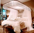 Princess Mosquito Rail Net – Elegant Lace Design for Peaceful, Bug-Free Sleep
