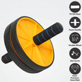 Ab Wheel Roller – Total Body Core Strengthener with Anti-Skid Double Wheels and Knee Mat - LIFE STORES UGANDA