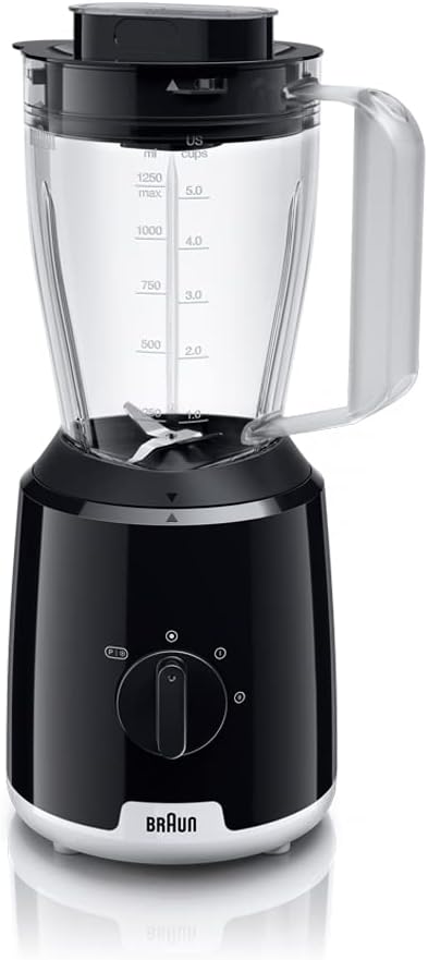 Braun Power Blend 1 – 600W Pro Blender with Ice Crush & Tri-Action Tech