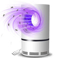 USB Powered Mosquito Killer Lamp – UV Light Insect Trap with Silent Suction Fan, Portable & Safe for Indoor, Outdoor, Camping Use (White, 200g)