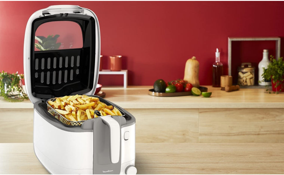 Moulinex Super Uno Deep Fryer – 2.2L Capacity | Crispy, Mess-Free Frying Made Easy!