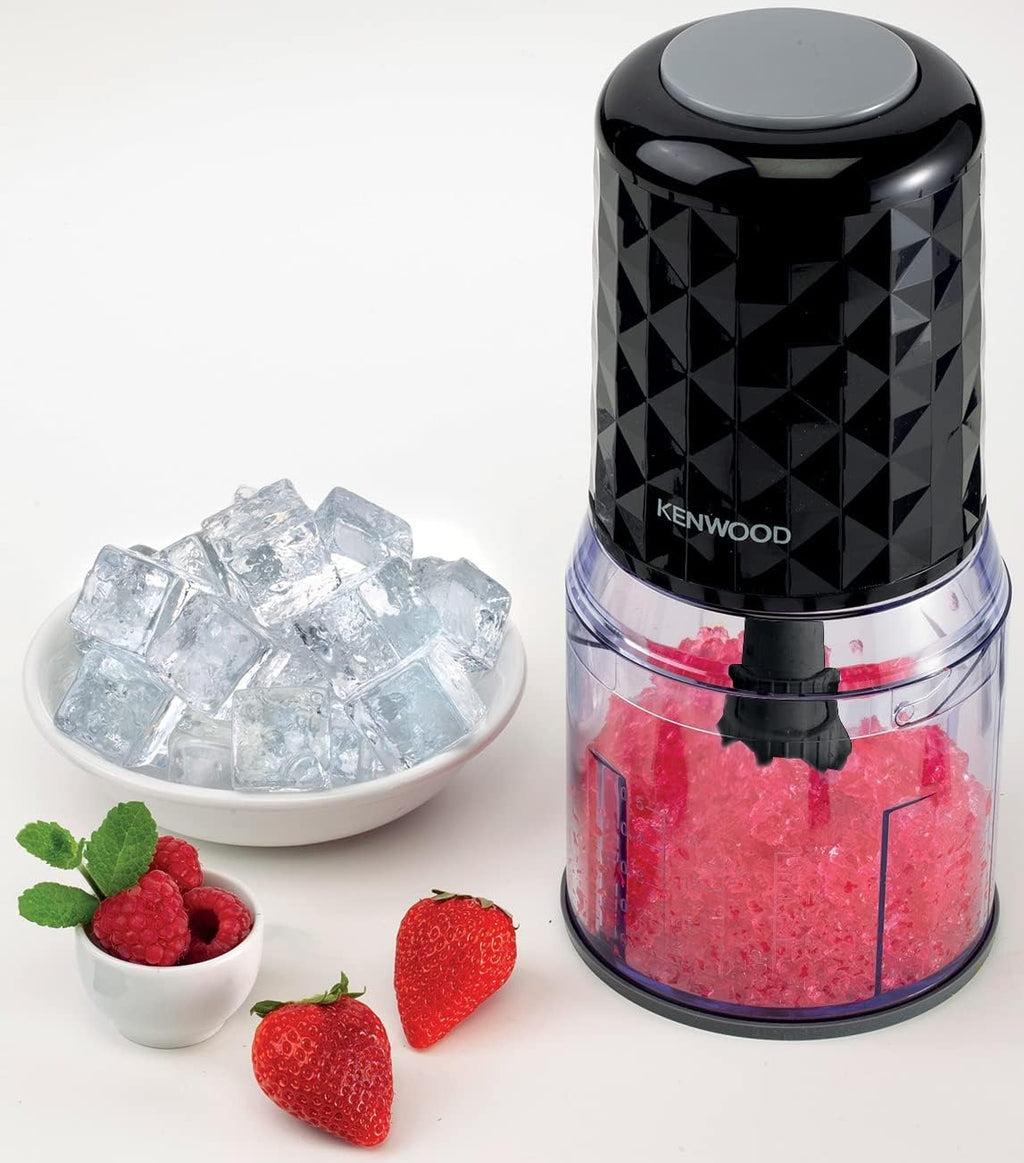 Kenwood 400W Electric Food Chopper – Dual Speed, Quad Blade, Ice Crush, 500ml Bowl