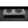 Ariete SFO0994/2 2500W Double Hot Plate – Dual Burners | Cast Iron | Space-Saving Design