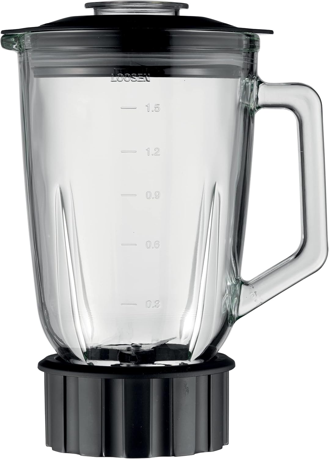Kenwood BLP44.270SS 800W Glass Mixer with Grinder – Professional Blending & Grinding (Silver)