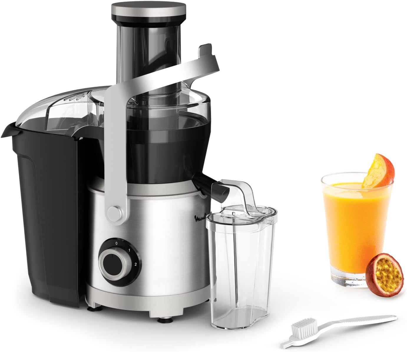 Moulinex,JU660D27 Nutri XXL Juicer – 1000W Power | XXL Feeding Tube | 2.2L Capacity