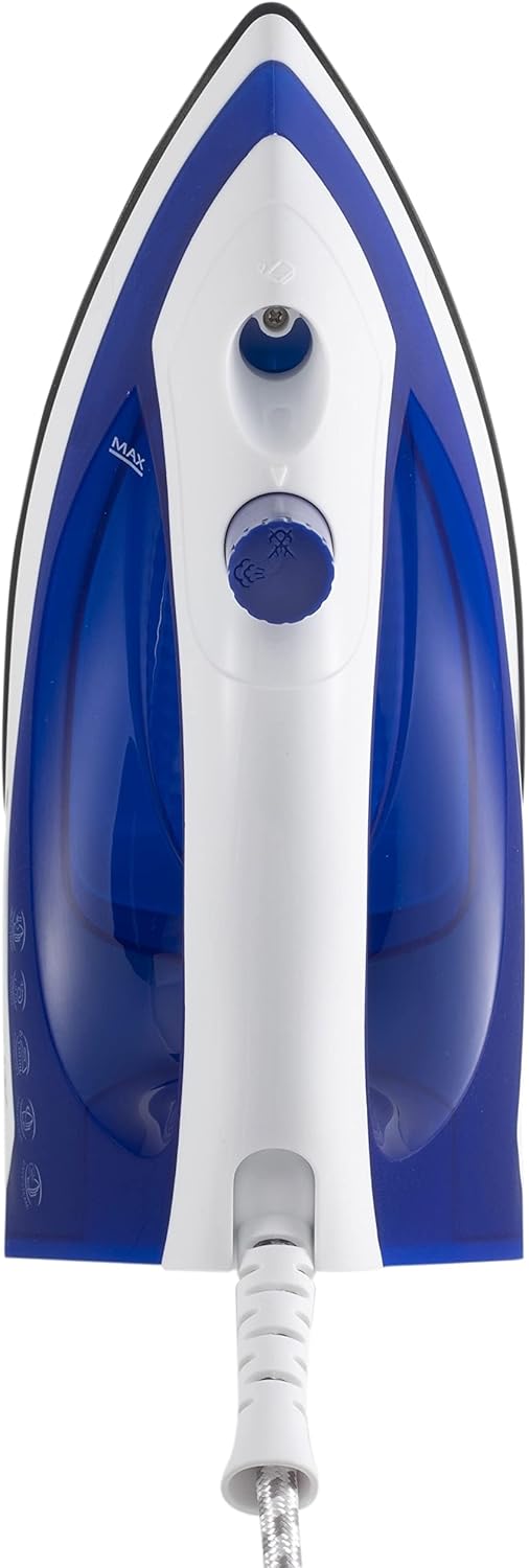 Kenwood STP01.000WB Steam Iron – 1100W with Non-Stick Soleplate