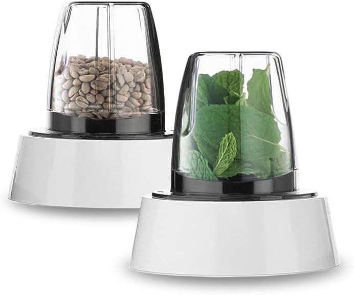 Braun JB0123WH PowerBlend 500W Blender – 1.75L Jug with 2 Mills (White)